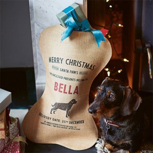 Personalised Dog Christmas Stocking