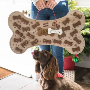Personalised Refillable Dog Biscuit Advent Calendar