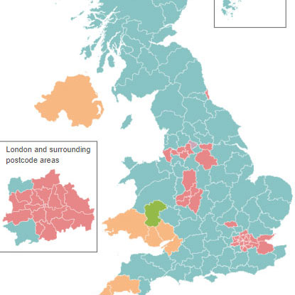 The Dog Map! Find The Top Dog in Your Postcode